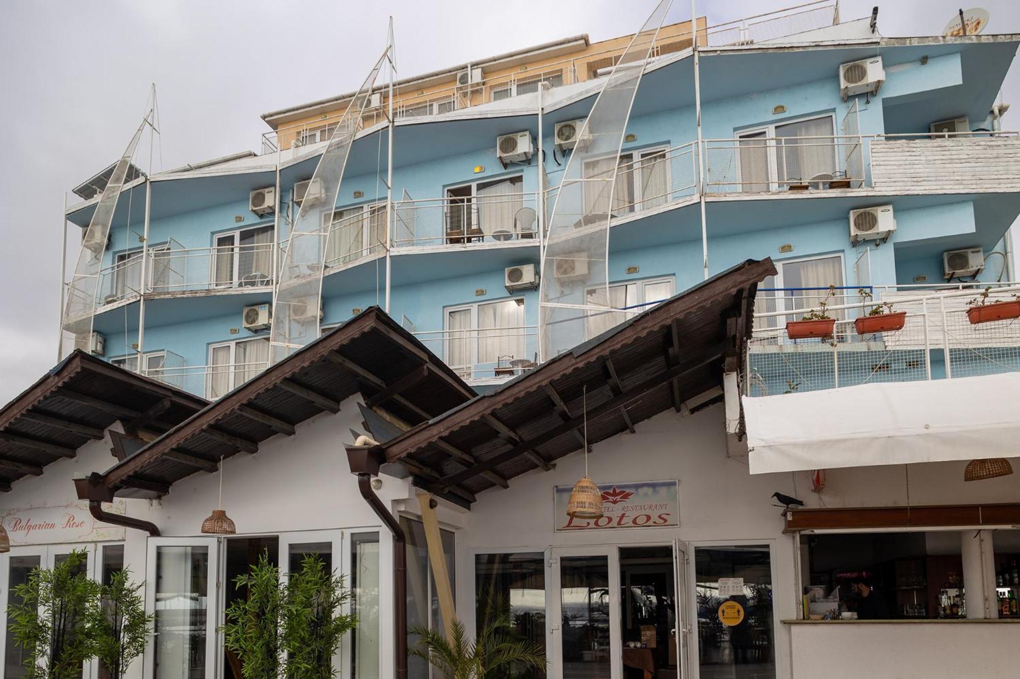 Lotos Hotel Balchik Esterno foto