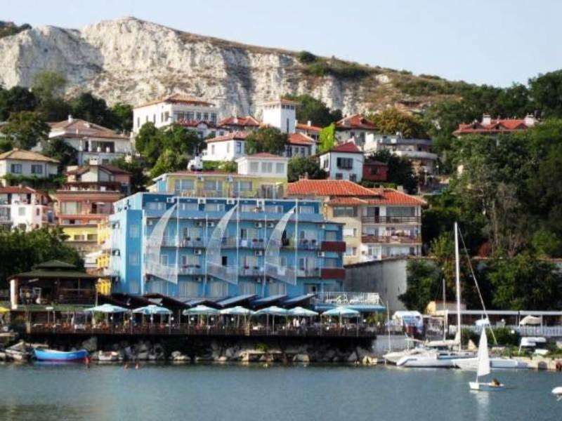 Lotos Hotel Balchik Esterno foto